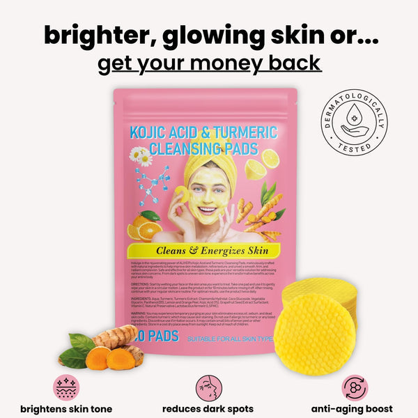 Turmeric Kojic Acid Pads (buy1 get 1 free)