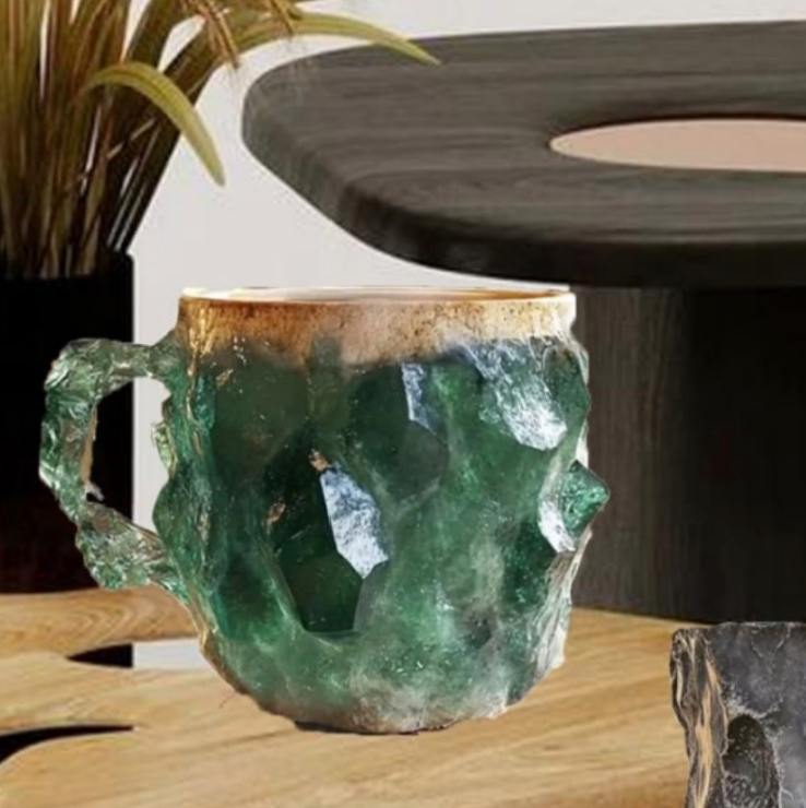 Mineral crystal Mug