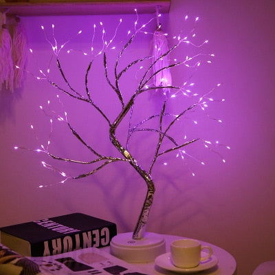 Eco-friendly LED Night Light Mini Tree: