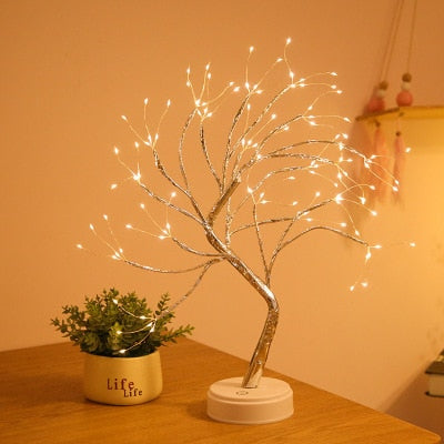 Eco-friendly LED Night Light Mini Tree: