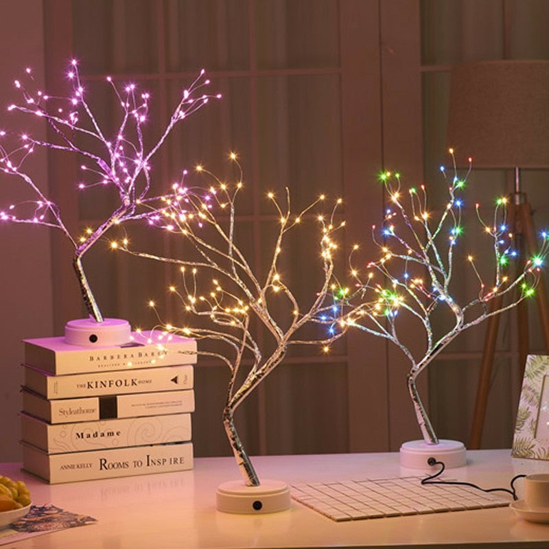 Eco-friendly LED Night Light Mini Tree: