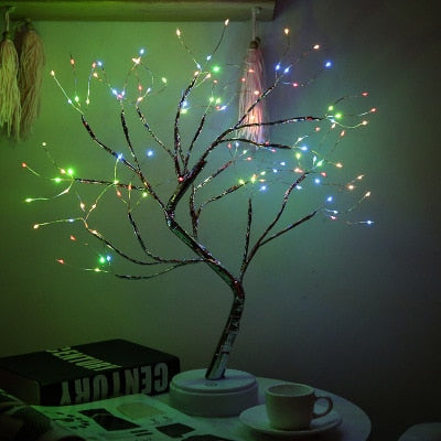 Eco-friendly LED Night Light Mini Tree: