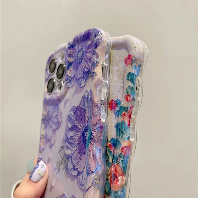 Floral Oil Painting IPhone case