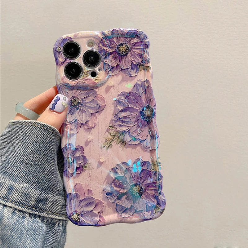 Floral Oil Painting IPhone case