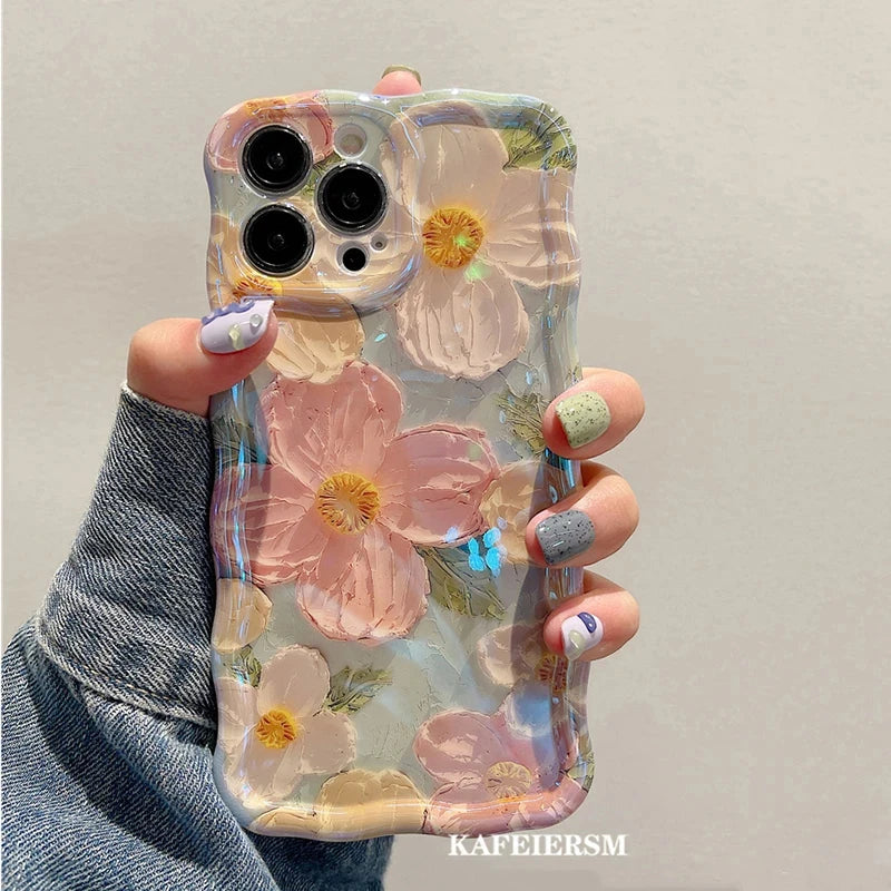 Floral Oil Painting IPhone case