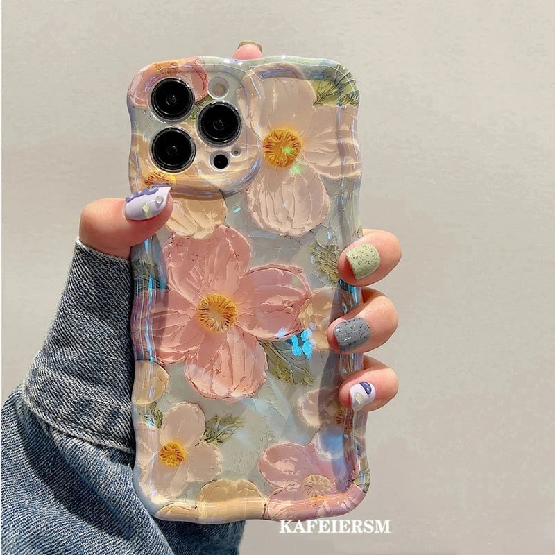 Floral Oil Painting IPhone case