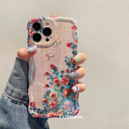 Floral Oil Painting IPhone case