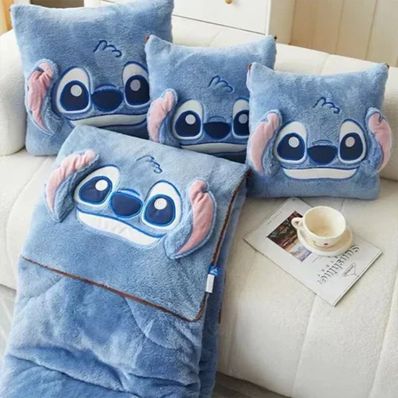 2 in 1 Stitch Pillow Blanket Skyler Mart