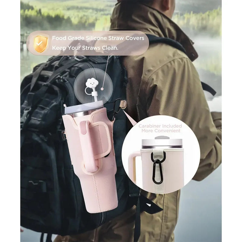 40oz Tumbler Bag with Phone Pocket