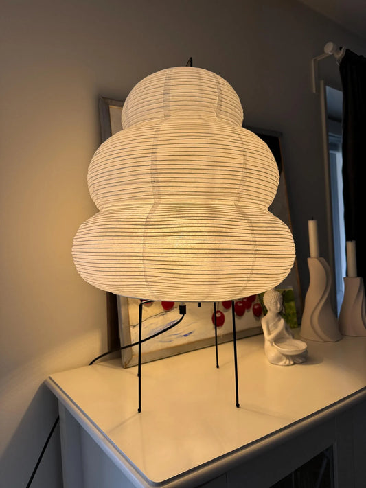 Japanese Rice Paper Shade Lamp