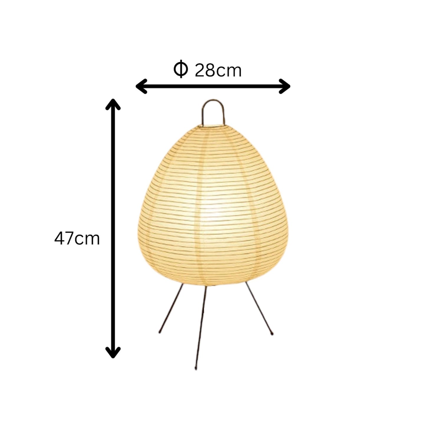 Akari Wabi-sabi Yong Table Lamp