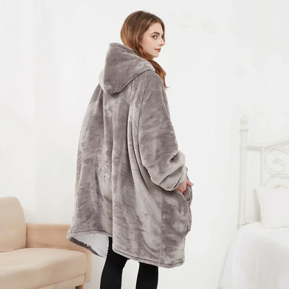 Snuggle Heated Blanket Hoodie